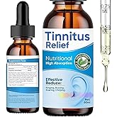 Tinnitus Relief for Ringing Ears,Natural Herbal Drops for Effective Tinnitus Treatment and Ear Ringing Relief, Reduces Ear Noise and Improves Hearing for Men & Women