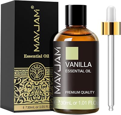 MAYJAM Vanilla Essential Oils 30ML Vanilla Oil for Diffuser Humidifier