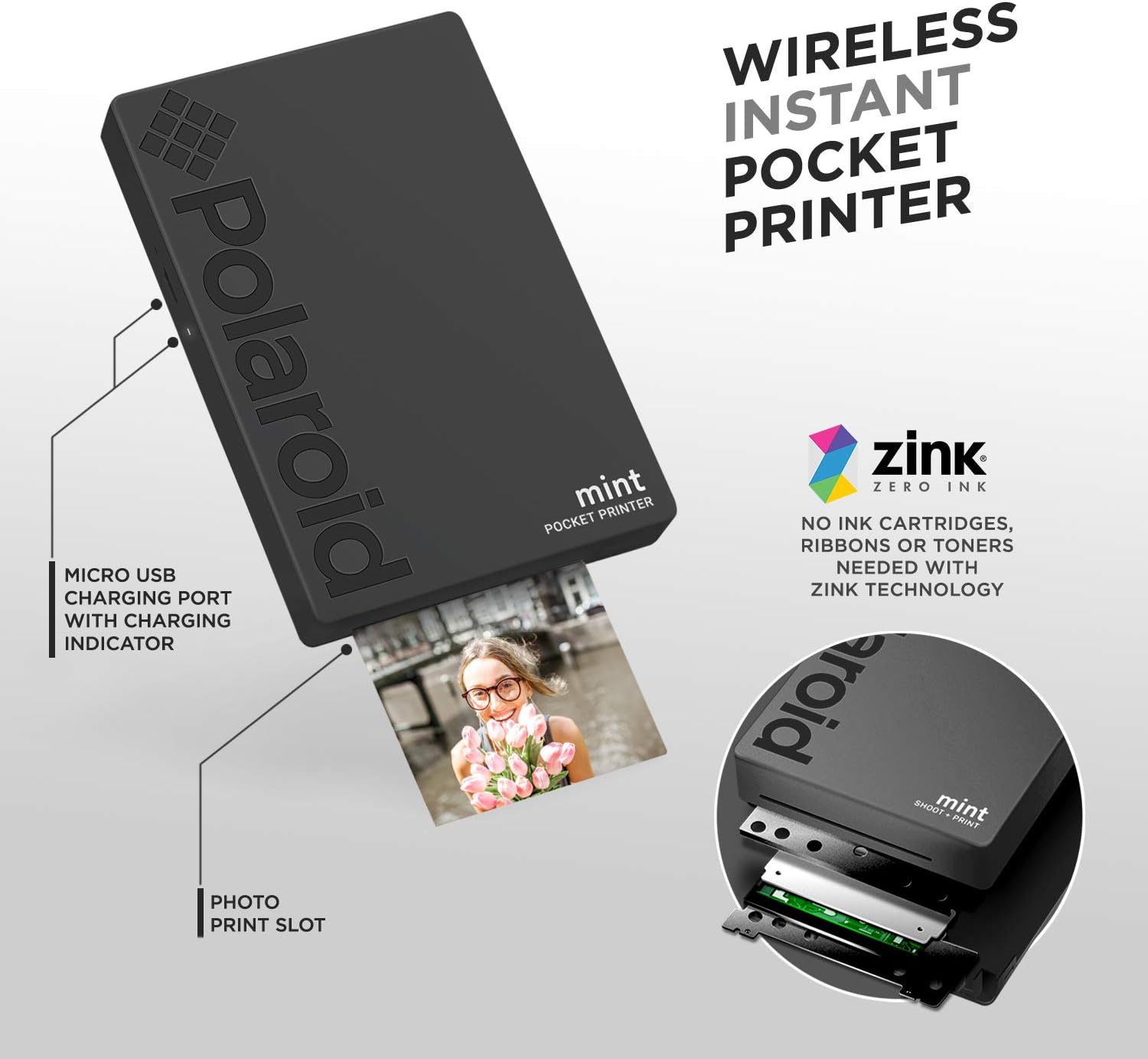 polaroid mint mini printer