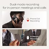 Plaud Note AI Voice Recorder 64GB Case App 112 Languages Transcribe view 3