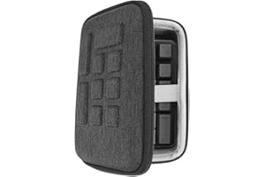 Geekria Portable Number Pad Travel Case for Mechanical Numeric Keypad, Compatible with Qisan 21 Keys Mini Numpad, MOTOSPEED K