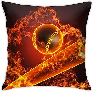 LASWEGA Luxury Throw Pillow Covers ?????-????????-24043801 Pillowcase Cushion Cover Decorative Home Decor for Couch Sofa Bedroom Living Room,18 X 18 inch