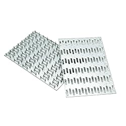 10-Pack 4x6 Inch Pronged Truss Plates, Galvanized