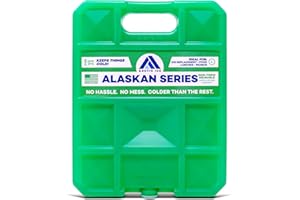 Arctic Ice Alaskan Series Long Lasting Reusable Ice Pack - Freezes at 32° Fahrenheit - Keeps Food & Drinks Cool Without The Risk of Freezing