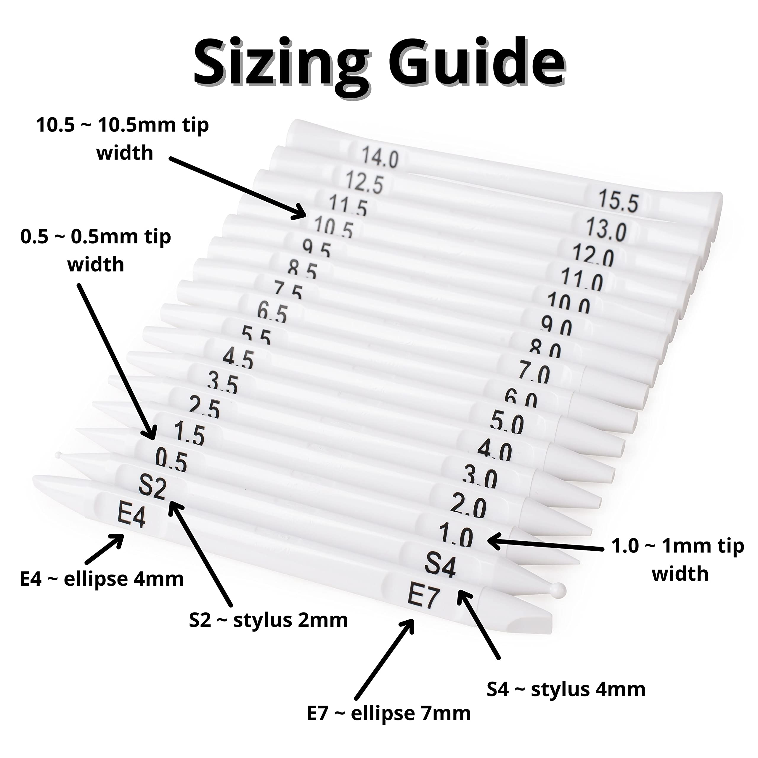 Dotting Tools for Painting Mandalas - Happy Dotting Company - 16pc Double Ended Super Set for Mandala dot Art - Includes Stylus - Unique Ellipse Tool - for Painting Rocks DIY Stone Craft and Canvas