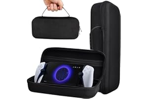 FONGWAN Hard Carrying Case for Playstation Portal Remote Player, PS Portal Case with Built-in Stand Design, Shockproof and Waterproof Protective Travel Bag Fits PlayStation 5 portal, PS Portal Accessories