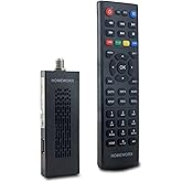 ATSC Digital TV Converter Box Dongle with TV Tuner, TV Recording, USB Multimedia Function, 1080P HDMI Output, Clear QAM by Me