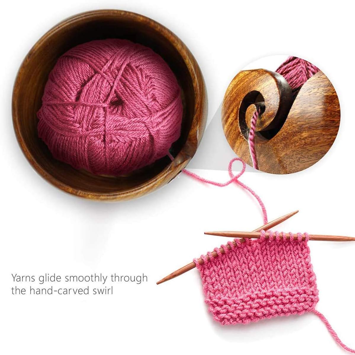 MKNZOME Handmade Yarn Bowl - Image 4