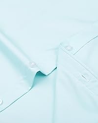 J.VER Men's Dress Shirts Solid Long Sleeve Stretch