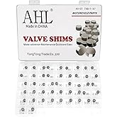 AHL Adjustable Valve Shim Kit 7.48mm O.D. for Suzuki RMZ250 2004-2018 / TL1000S 1997-2001(47pcs)