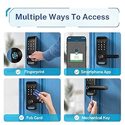 Keyless Entry Smart Lock with Handle: Kucacci Smart