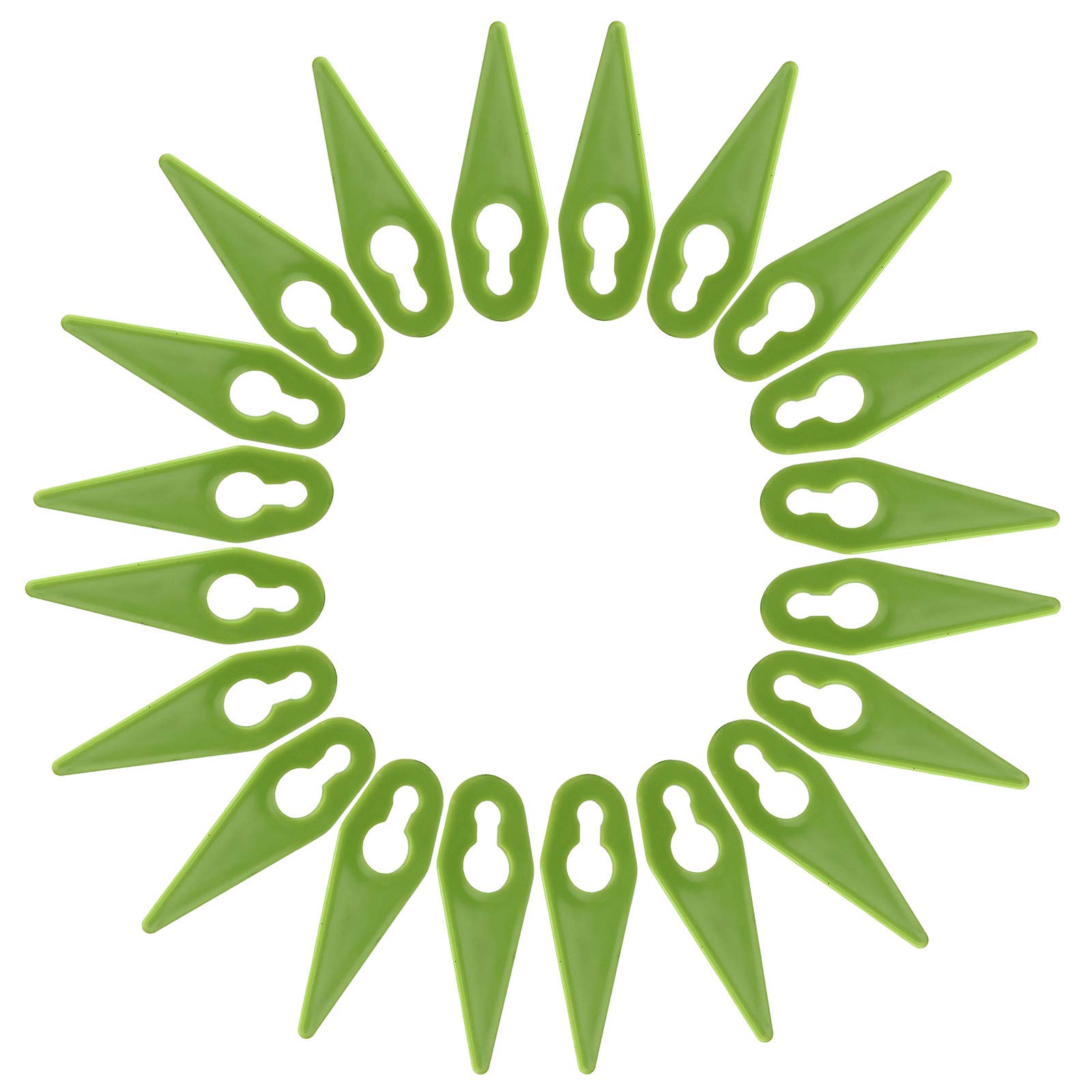 Spares2go Plastic Blades for Gtech ST01 ST02 ST04 ST05 ST20 Grass Trimmer Strimmer (Pack of 20)