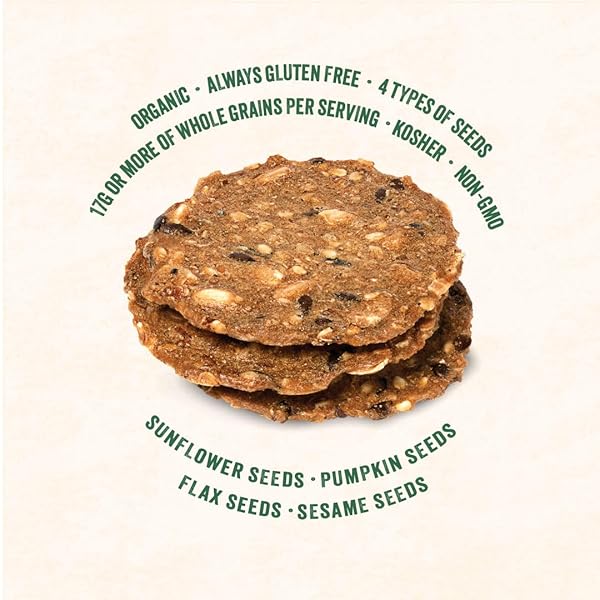 MARY’S GONE CRACKERS ORGANIC SUPER SEED CRACKERS, JALAPENO – GLUTEN-FREE, NON-GMO, VEGAN & WHOLE GRAIN, 5.5 OUNCE (PACK OF 1)