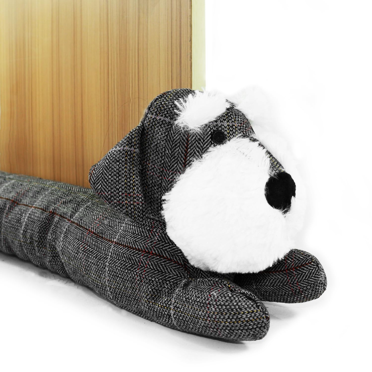 Photo 1 of Animal Under Door Draft Stopper-Decorative Weighted Noise Blocker for Doors Windows (Grey Dog, 36 inch)