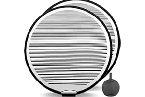 Hiyi Dent Reflector Board 2 Pack 27.5 Inch Foldable Steel Dent Remover Tool For Car (Dent reflector board, 2 PCS)