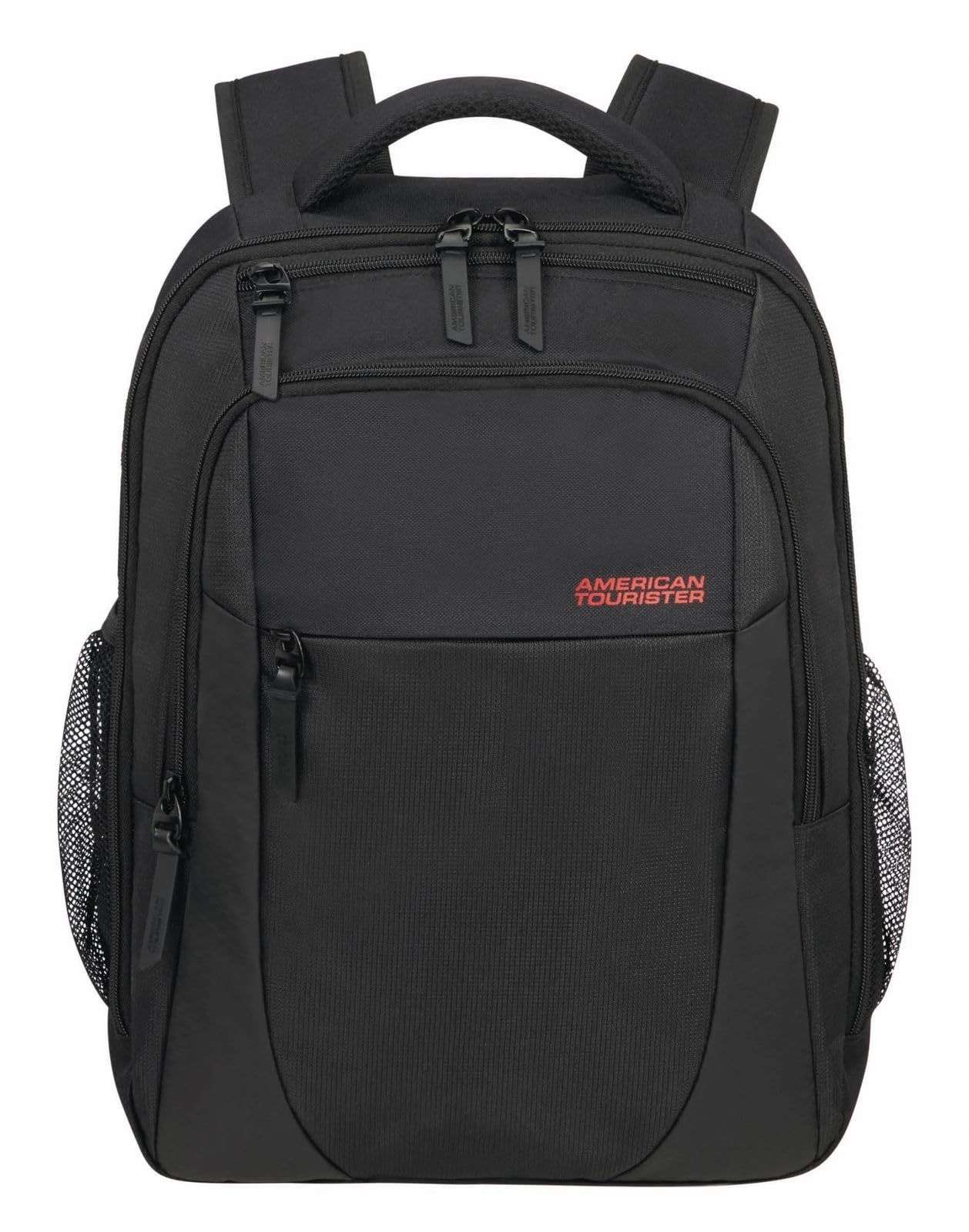 American Tourister Urban Groove UG12 - Laptop Backpack 15.6" (46 cm) - Business & School Backpack with Bottle Holder, Ergonomic, Smart Sleeve - 20.5L - Black