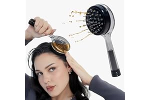 Massager Hair Growth Oil Applicator For Men And Women - Easy, Mess-Free, Precise Control Bask And Lather Scalp Stimulator For