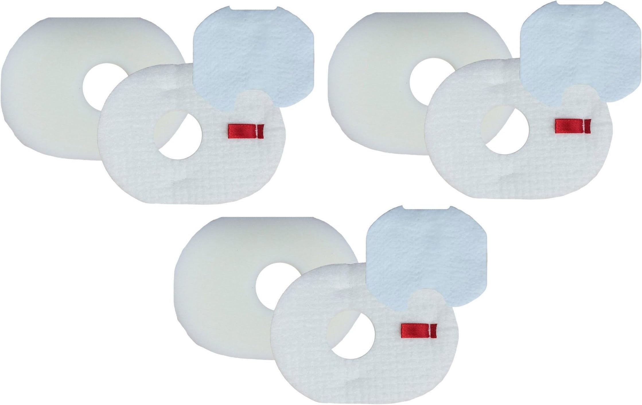 Techypro 3-Pack Shark Xffv300 Filter Kits for Shark Rocket Models Hv300 - Hv310 Vacuum Cleaner