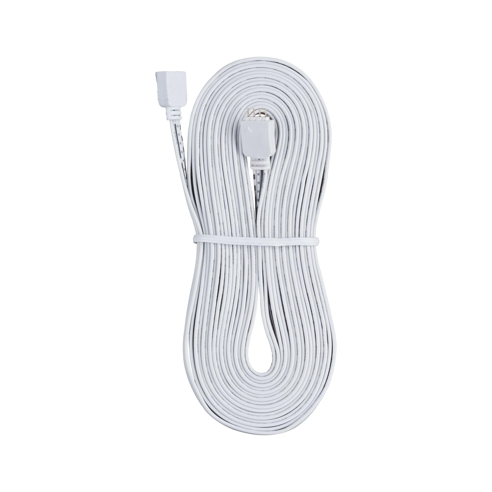 Paulmann 70251 YourLED Connection Cable for LED Strip 5 m Strip Accessory White Bridging Cable Plastic Simple Plug-in System — image 1