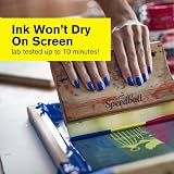 Speedball Art Products Fabric Screen Printing Ink, 8oz, Blue view 5