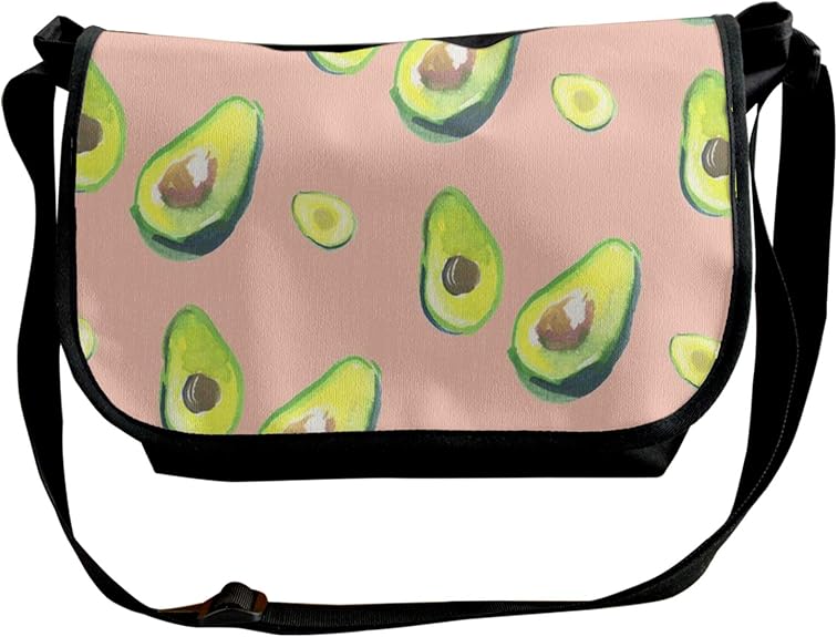 Shoulder Bag Many Avocado Images Classic Messenger Bag