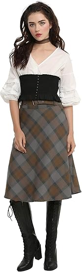 mackenzie tartan skirt