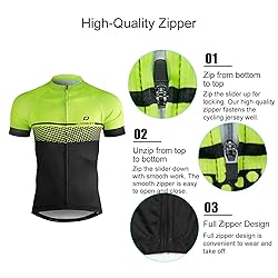 LAMEDA Cycling Jersey Mens Short Sleeves Mountain