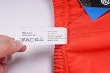 MY KILOMETRE Jammer Mens Swimsuit Solid Endurance Long Racing Light Red S view 5