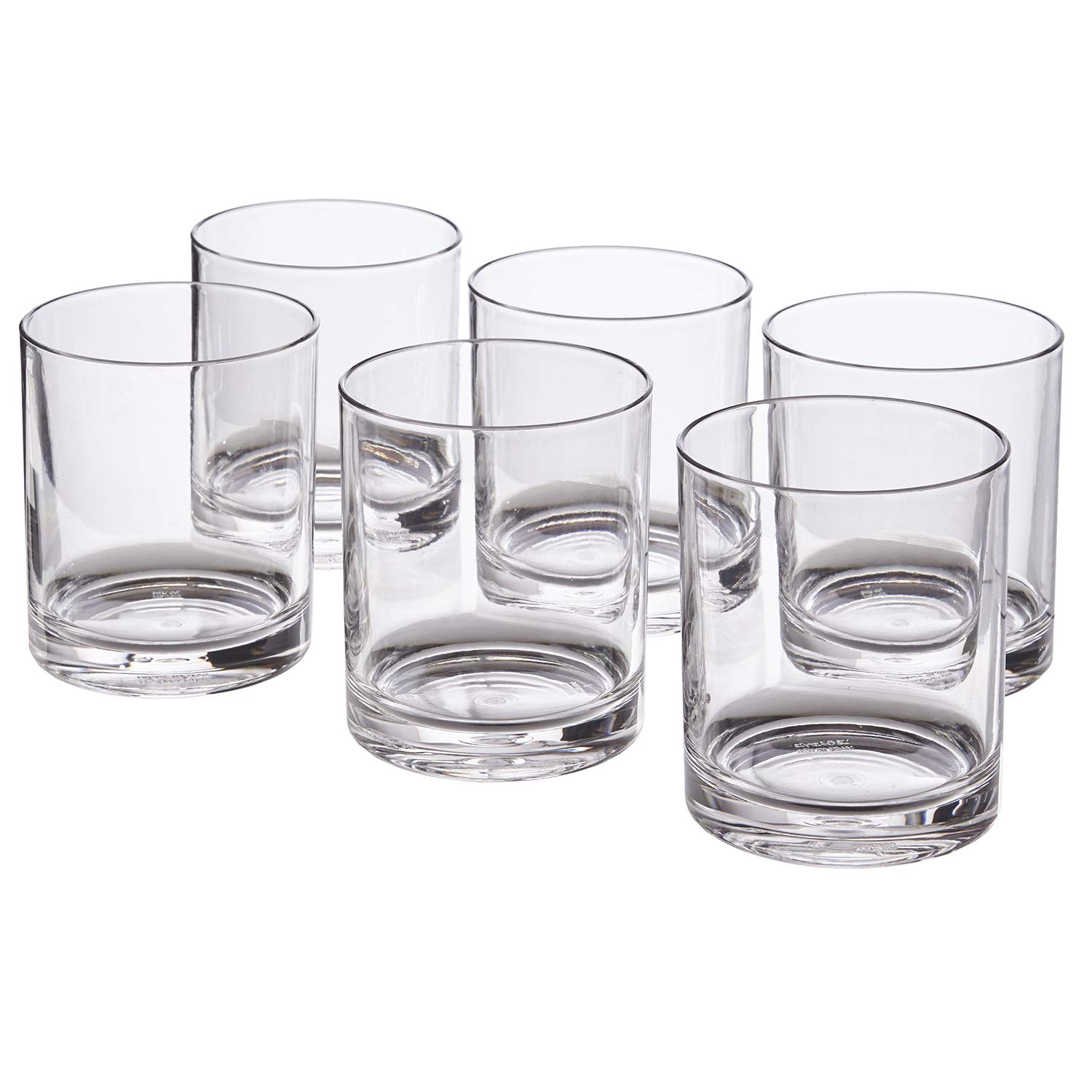 Classic 12ounce Premium Quality Plastic Tumblers set of 6 Clear Buy