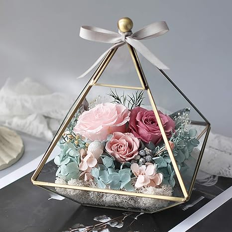 Amazon ブリザードフラワー ブリザードフラワー 薔薇 美女と野獣 バラ プリザーブドフラワー ドライフラワー Flowers バラ 女性へのギフト 結婚式 誕生日 休日 クリスマス 記念日 バレンタインデーに最適 プリザーブドフラワー オンライン通販