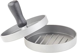 Rosenstein &amp; Söhne Hamburgerpresse: Frikadellen- &amp; Hamburger-Presse mit Antihaft-Beschichtung, Ø 12 cm (Burgerpresse)