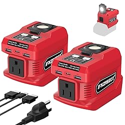 2 Pack 220W Power Inverter Compatible with