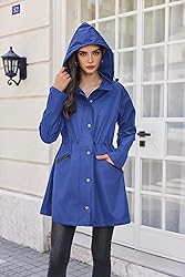 Zeagoo Rain Coats For Women Rain Jacket Waterproof