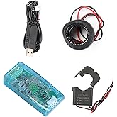Ubxvamm Communication Module PZEM 004T Version Single-Phase Watt-Hour Meter Modbus-RTU 260V Current Volt-Ampere Energy Meter