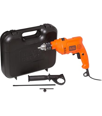 作例有りTD,T70,167MT,L35TW,TF500D,C-AF,EM BLACK+DECKER Furadeira de Impacto 13mm, Potência 560W, Modelo