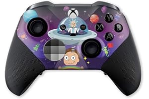 DreamController Ricky & Morty X-box Elite Controller Series 2 Limited Edition Custom Elite Series 2 Controller for X-box One/Series X/S. with Advanced Hydro-Dip Paint Technology (Not Just a Skin)