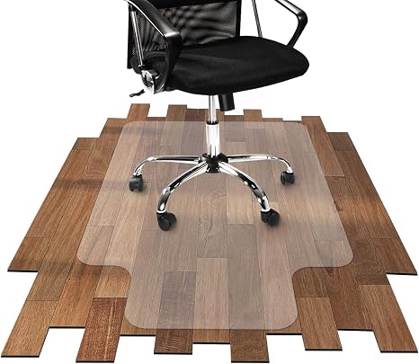 Tapis Protege Sol Office Marshal En Pc Pour Sols Durs Avec Languette Forme Optimisee Surface Lisse Dos Antiderapant Tailles Differentes 115x134cm Amazon Fr Fournitures De Bureau