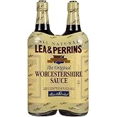 Al Amin Foods Lea &amp; Perrins Worcestershire Sauce All Natural Kosher - Pack of 2 Bottles - 20oz Each ! - Pack of 2