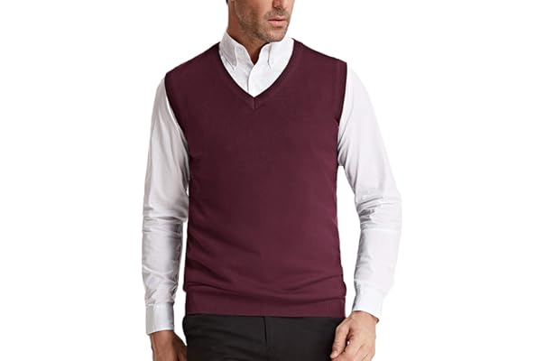 mens sweater vests amazon