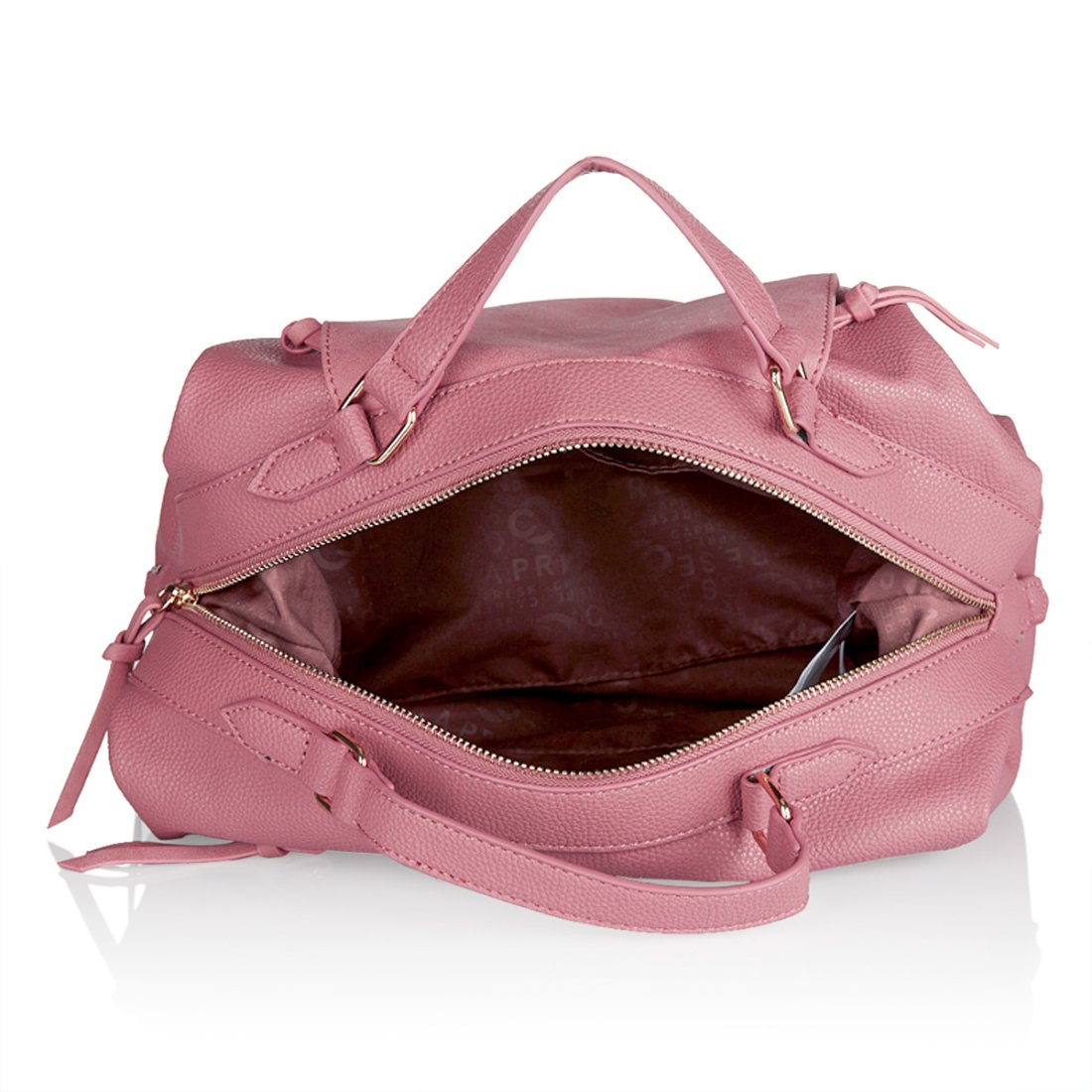 caprese andra women's satchel (blush) ()