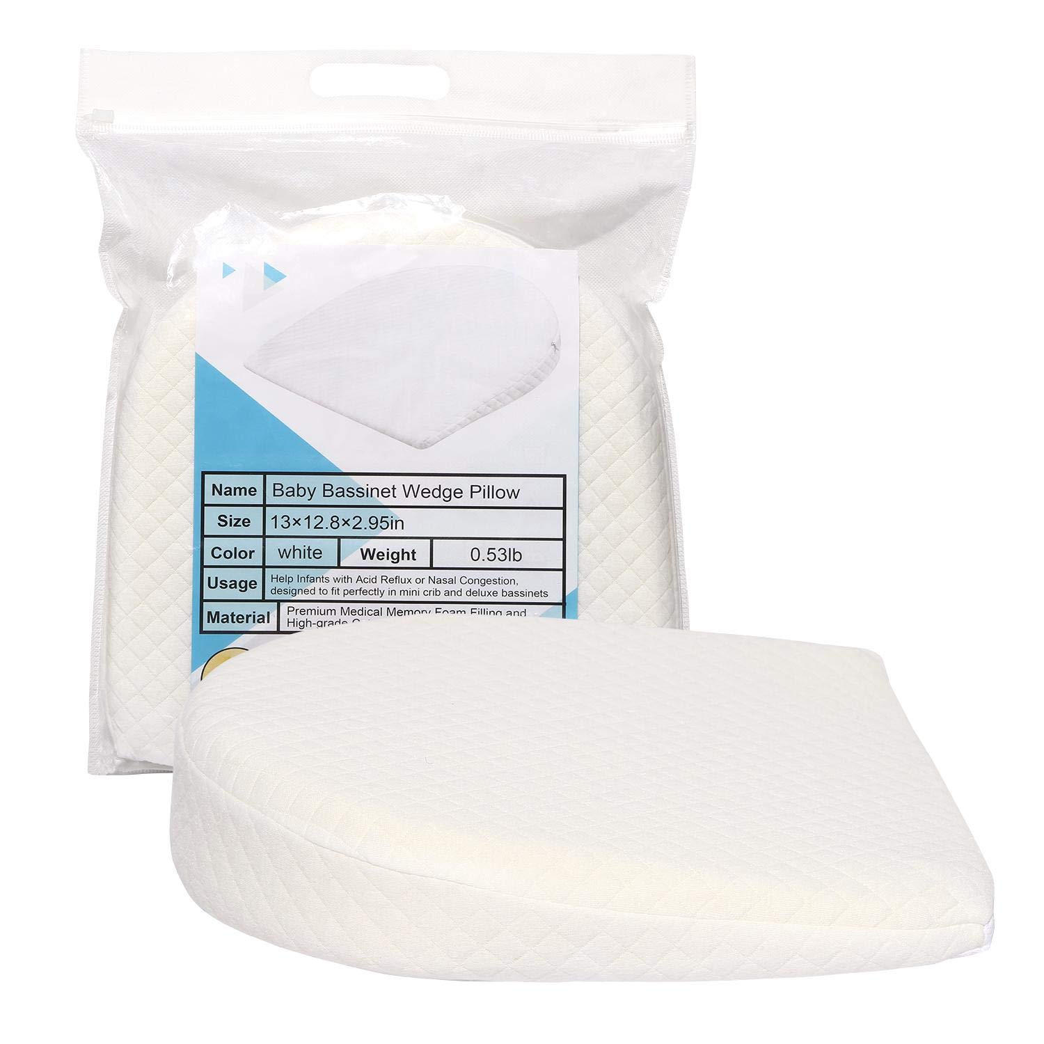 Amazon Com Baboli Bassinet Crib Wedge Pillow For Reduce Baby Acid