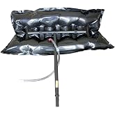 Fireplace draft stopper (large plug - fits most masonry fireplaces with dampers up to 38x16")