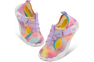 LeIsfIt Kids Water Shoes Boys Girls Swim Beach Shoes Toddler Barefoot Water Sport Socks Quick-Dry Lightweight Aqua Socks for Pool Sand