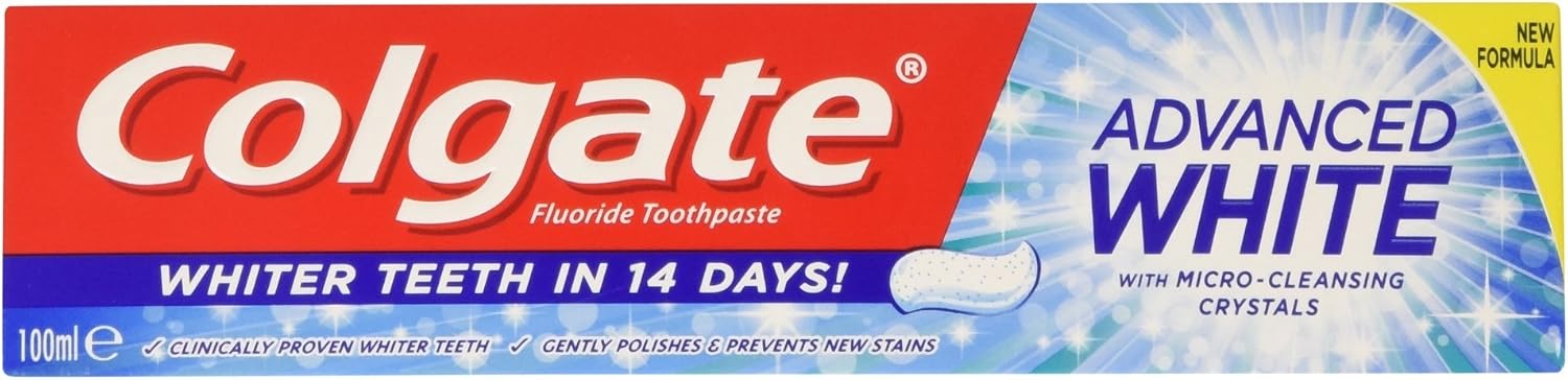 Colgate Advanced White Toothpaste, 100ml, 100 ml (Pack of 1)