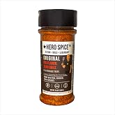 Hero Spice Original All-Purpose Seasoning &mdash; Mild Everyday Blend for Steak, Chicken, Eggs, Fish, Veggies, Rice Bowls &amp; Meal Prep &mdash; Savory, Versatile, No MSG Added &mdash; 5.5 oz (156 g) Shaker