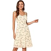 Allegra K Women's Floral Sundress 2025 Easter Tie Shoulder Smocked Spaghetti Strap Dress