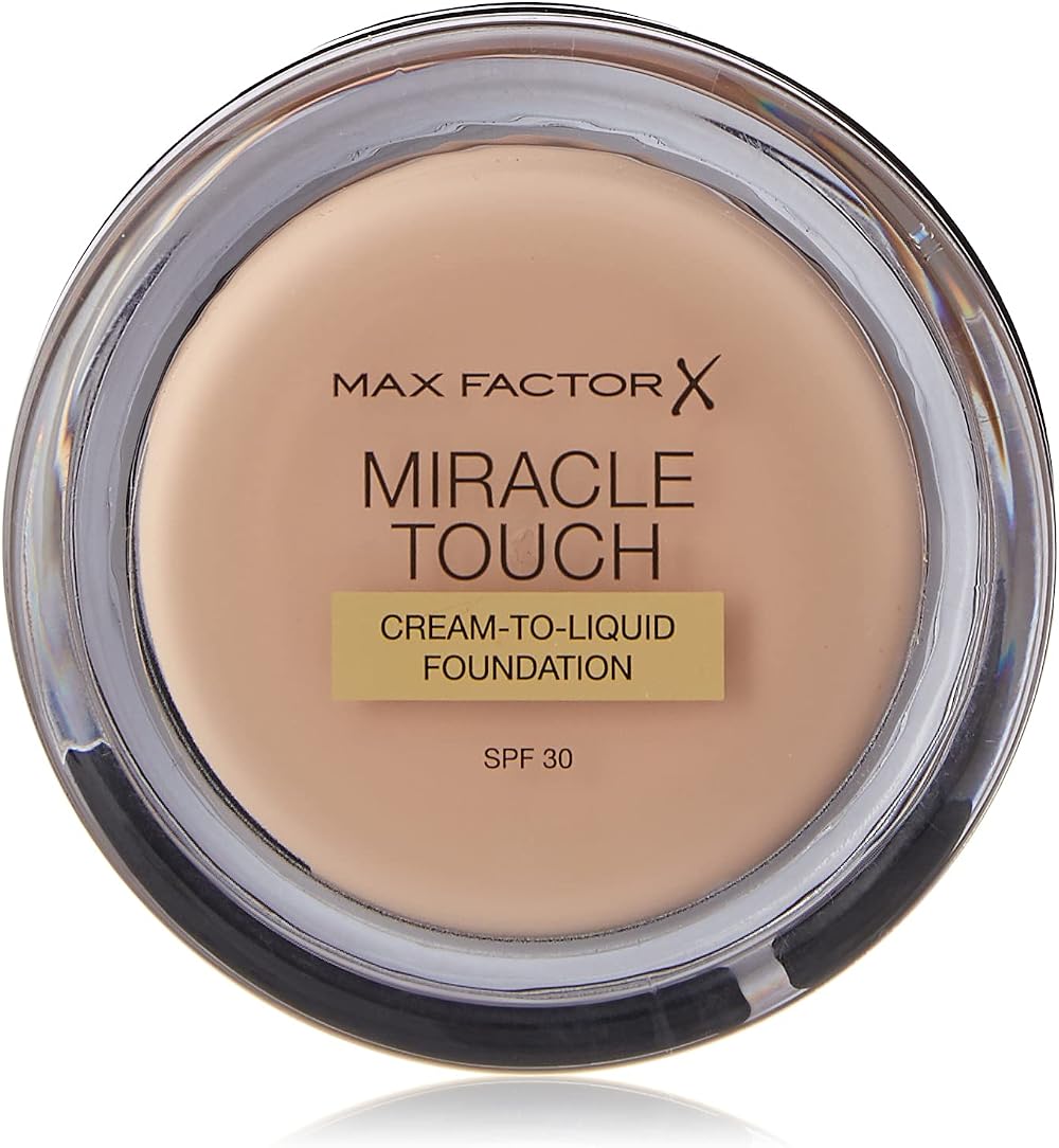 Max Factor Miracle Touch Foundation SPF 30 Hyaluronic Vanilla New Formula