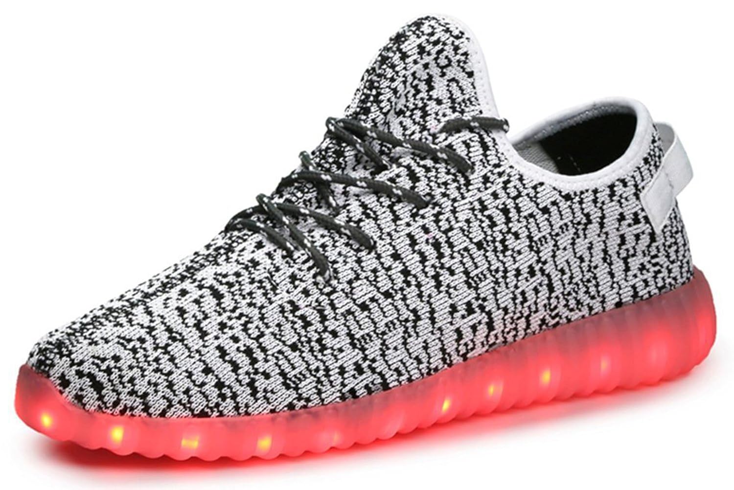 Aidonger Unisex LED USB Carga de atletismo al aire libre Zapatillas Pare