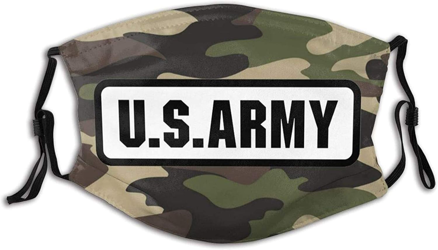 Face Mask Us Army Military Face Scarf, Washable & Reusable Bandana