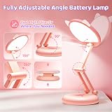 One Fire Pink Lamp 3600mAh Dimmable USB Rechargeable Kids Reading Light view 8